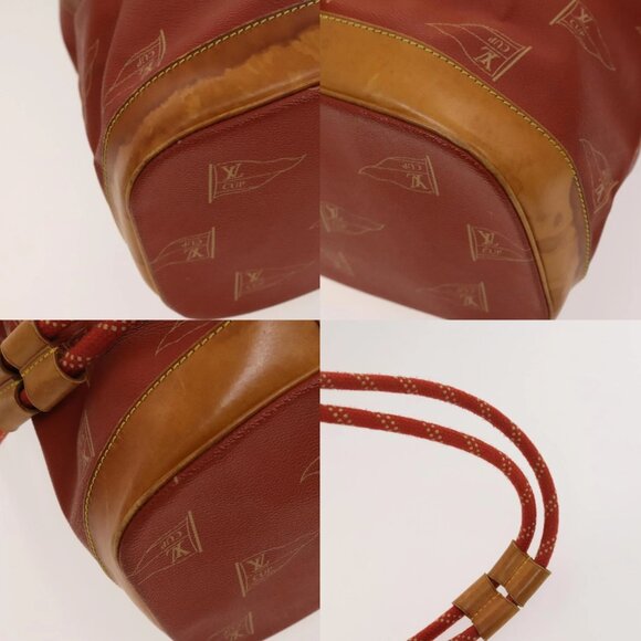 LOUIS VUITTON LV Cup Saint Tropez Shoulder Bag Red M80026 LV Auth ep8882 - Picture 15 of 15